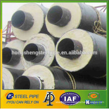 26" insulation pipe & anti-corrosion 3PE ERW coated api5l lsaw steel pipes